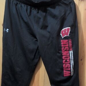 Under Armour Men's Black Wisconsin Joggers